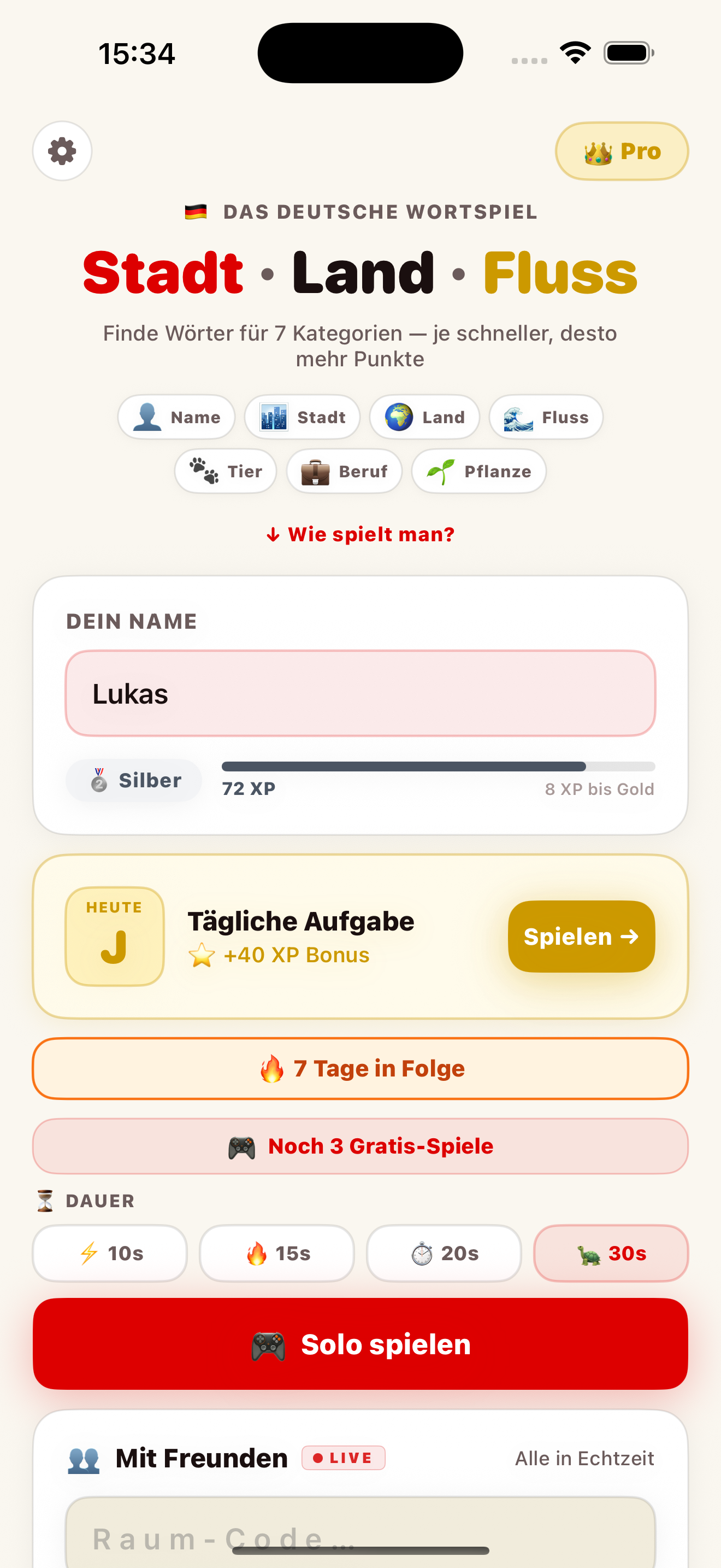 Država Grad početni zaslon